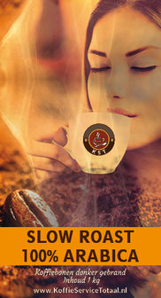 KoffieServiceTotaal_Slow-Roast-bonen 100% Arabica