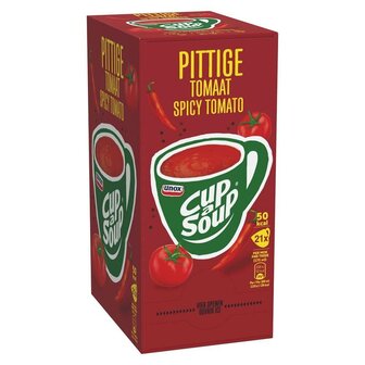 Unox Cup-a-Soup pittige tomaat 21 x 175 ml