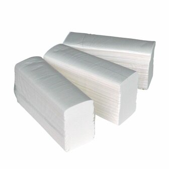 Handdoeken Multifold 100% cellulose 2lgs 20,6 x 24- 8cm diep (20 x 152)  