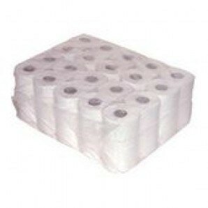 Toiletpapier Cellulose 400 vel 10 x 4 rol per pak 2 laags