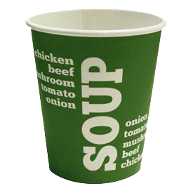 Kartonnen Drinkbeker Cup a soup karton 175 ML Doos 1000 stuks