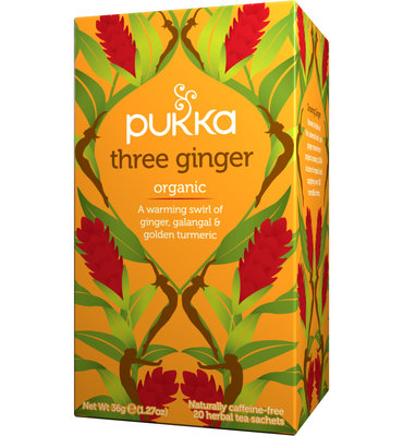 Pukka Three Ginger Bio (20 Theezakjes)