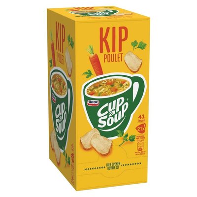 Unox Cup-a-Soup Kip 21 x 175 ml