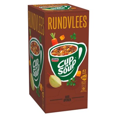 Unox Cup-a-Soup Rundvlees 21 x 175 ml