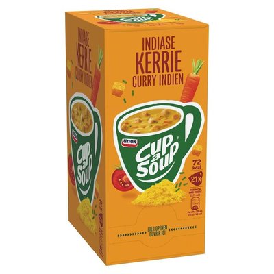 Unox Cup-a-Soup Indiase Kerrie 21 x 175 ml