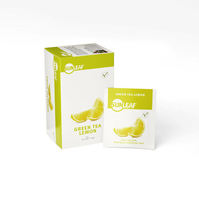 Sunleaf Green tea lemon 20x2gr