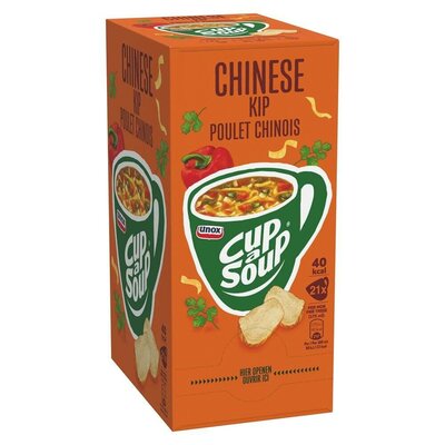 Unox Cup-a-Soup Chinese Kip 21 x 175 ml