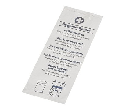 Hygiene zakjes papier 500 stuks